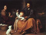 Bartolome Esteban Murillo The Holy Family  dfffg oil painting artist